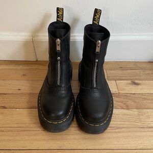 Dr. Martens Zipper Front Boots
